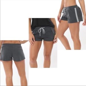 Alexis Ren sport running shorts!